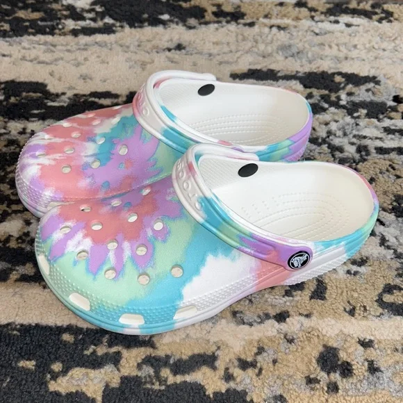 Tie Dye Crocs - Picture 2 of 4